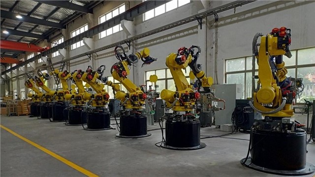 汽车部件点焊工作站